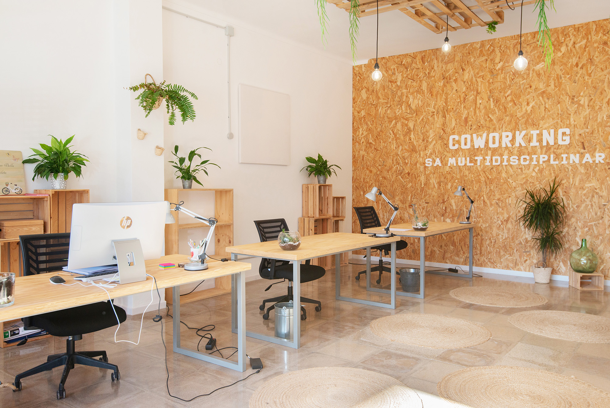 Individual desks